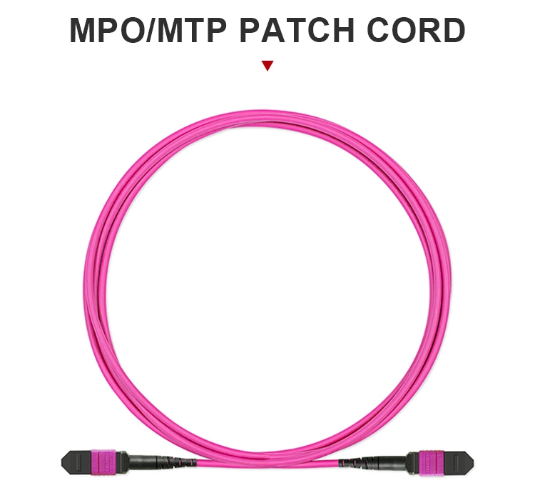 Promotional New MPO Fiber Optic Patch Cord MPO-MTP Patch Cord