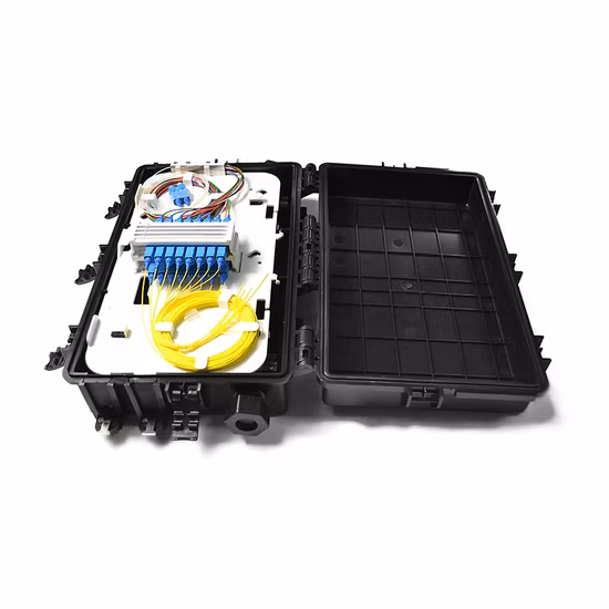 Внутренний/наружный 1 2 4 6 8 16 24 ядра/порты ABS Fdb Nap SMC FTTH Ftta Настенный разветвитель Мини-пластиковая коробка Распределительная распределительная коробка оптоволоконного кабеля