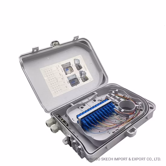 Волоконно-оптическое оборудование 16 ядер FTTH Волоконно-оптическая распределительная коробка FTTH